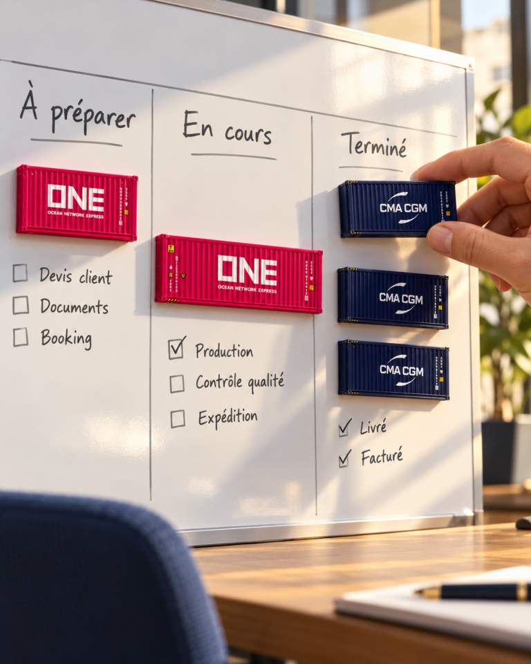 Aimants conteneurs — pack de 5 pièces